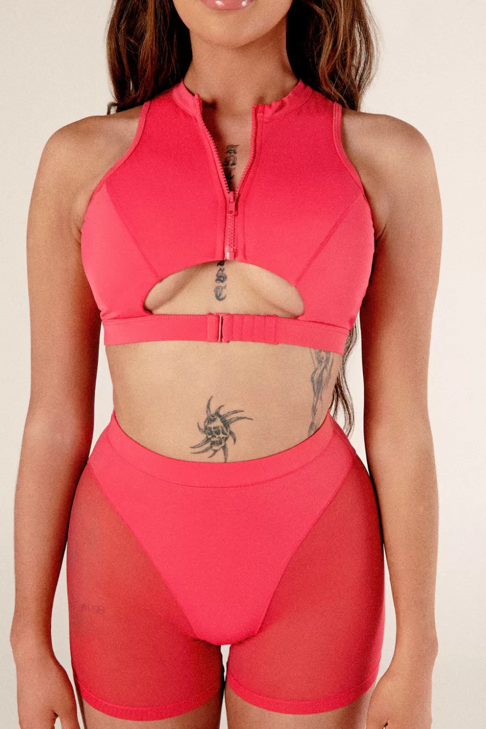 Women CXIX Tees & Tops*Dollhaus Sports Bra - Watermelon