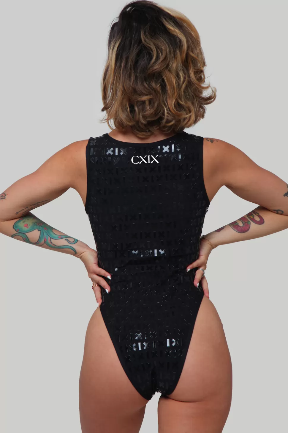 Women CXIX Body & Jumpsuits*Gecko Grip™ Bodysuit: Black