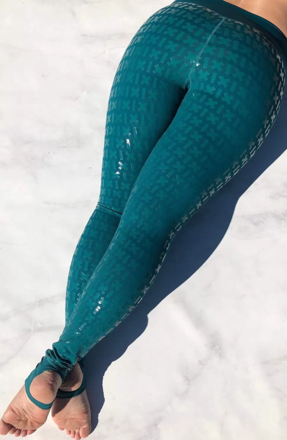 Women CXIX Gecko Grip™ Apparel*Gecko Grip™ Leggings: Teal