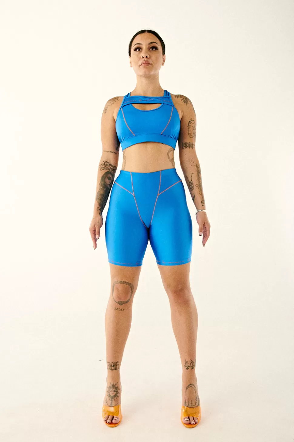 Women CXIX Tees & Tops*Haley Crossover Sports Bra - Blue