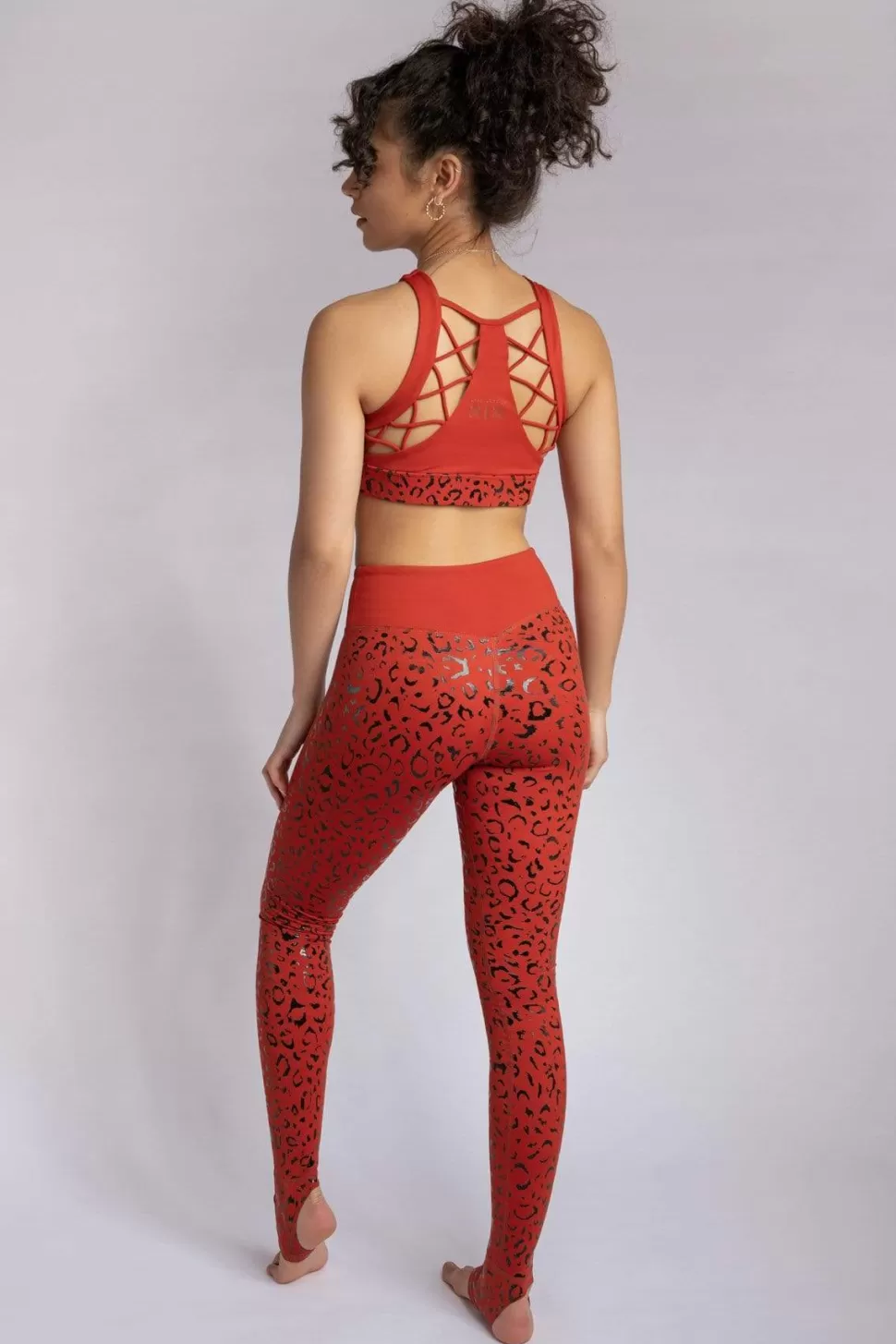 Women CXIX Tees & Tops*Nyx Top: Red Leopard