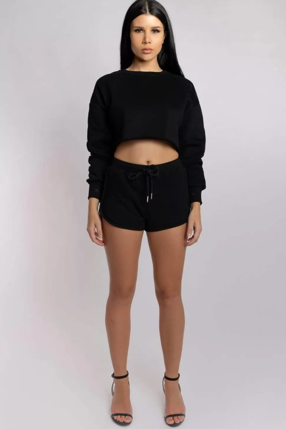 Women CXIX Tees & Tops*Off-Duty Short - Black