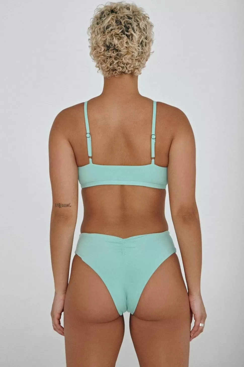 Women CXIX Cheeky Bottoms*The Hills Bottoms - Ribbed Mint