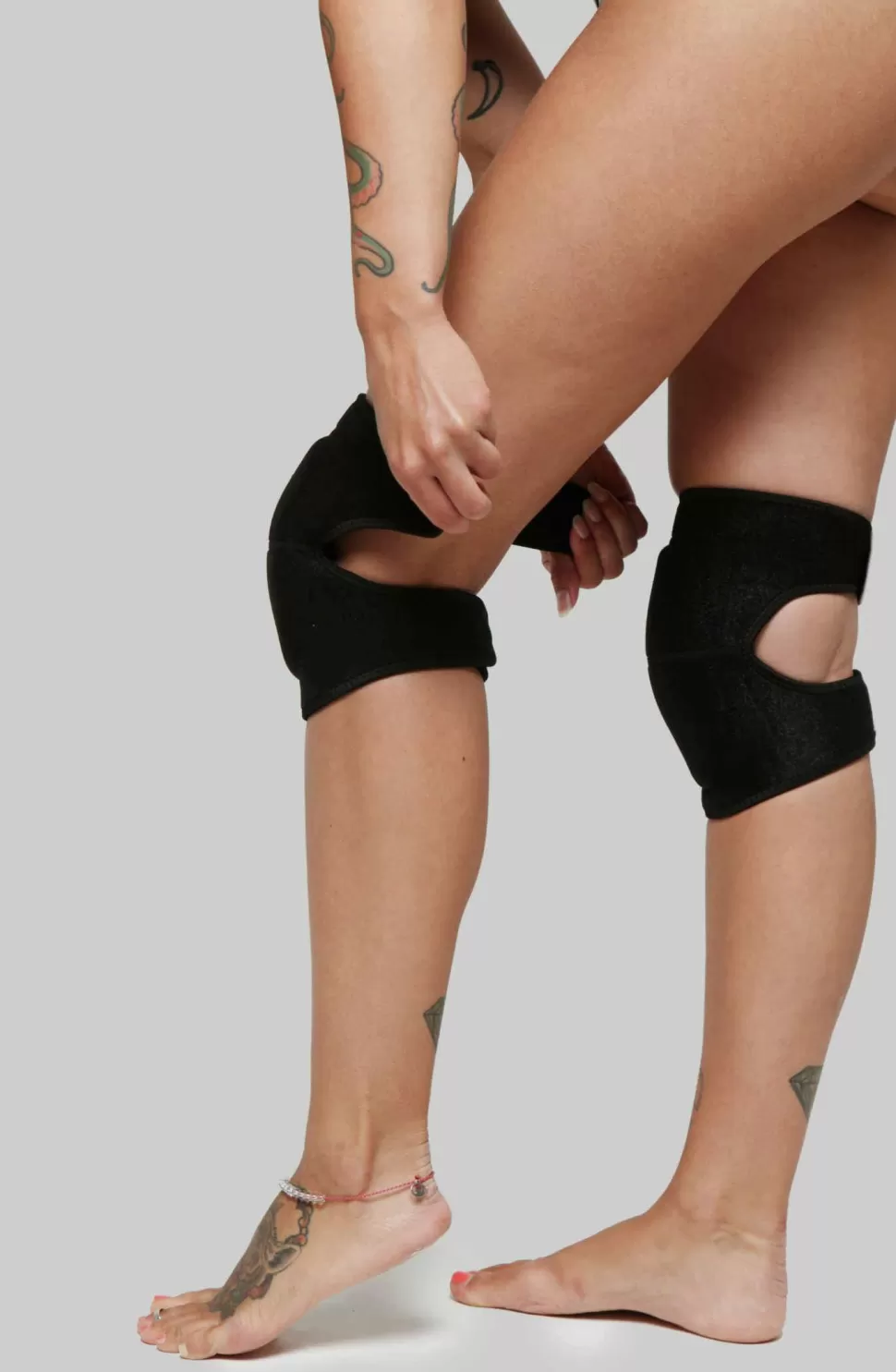 Women CXIX Kneepads & Accessories*Velcro Knee Pads: Black